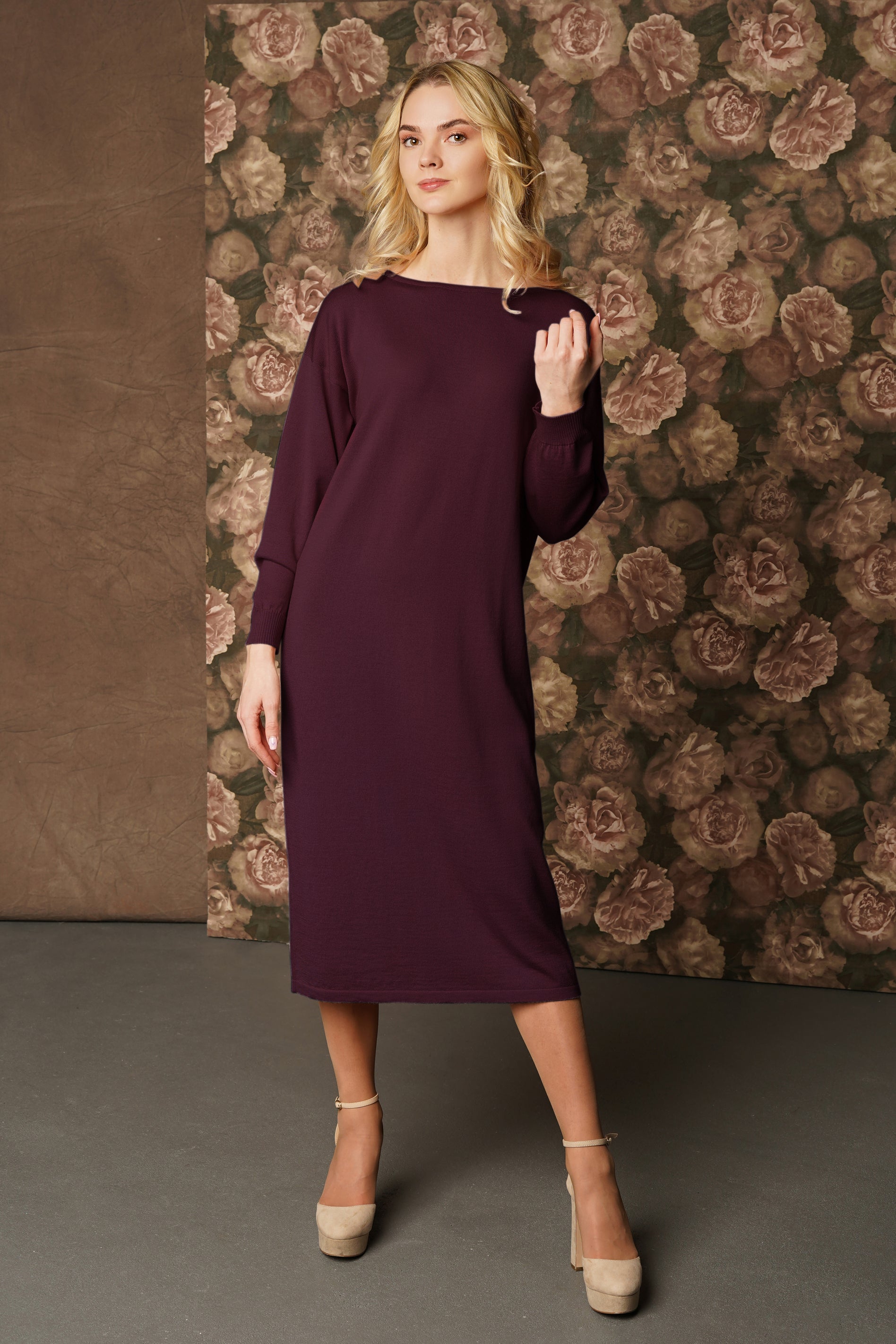 Merino wool dress